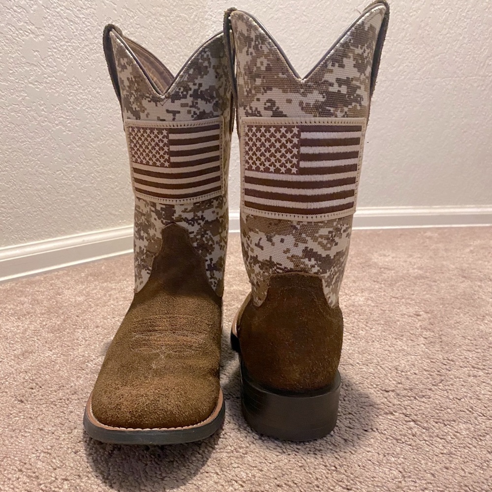 Men’s Ariat American Flag Boots